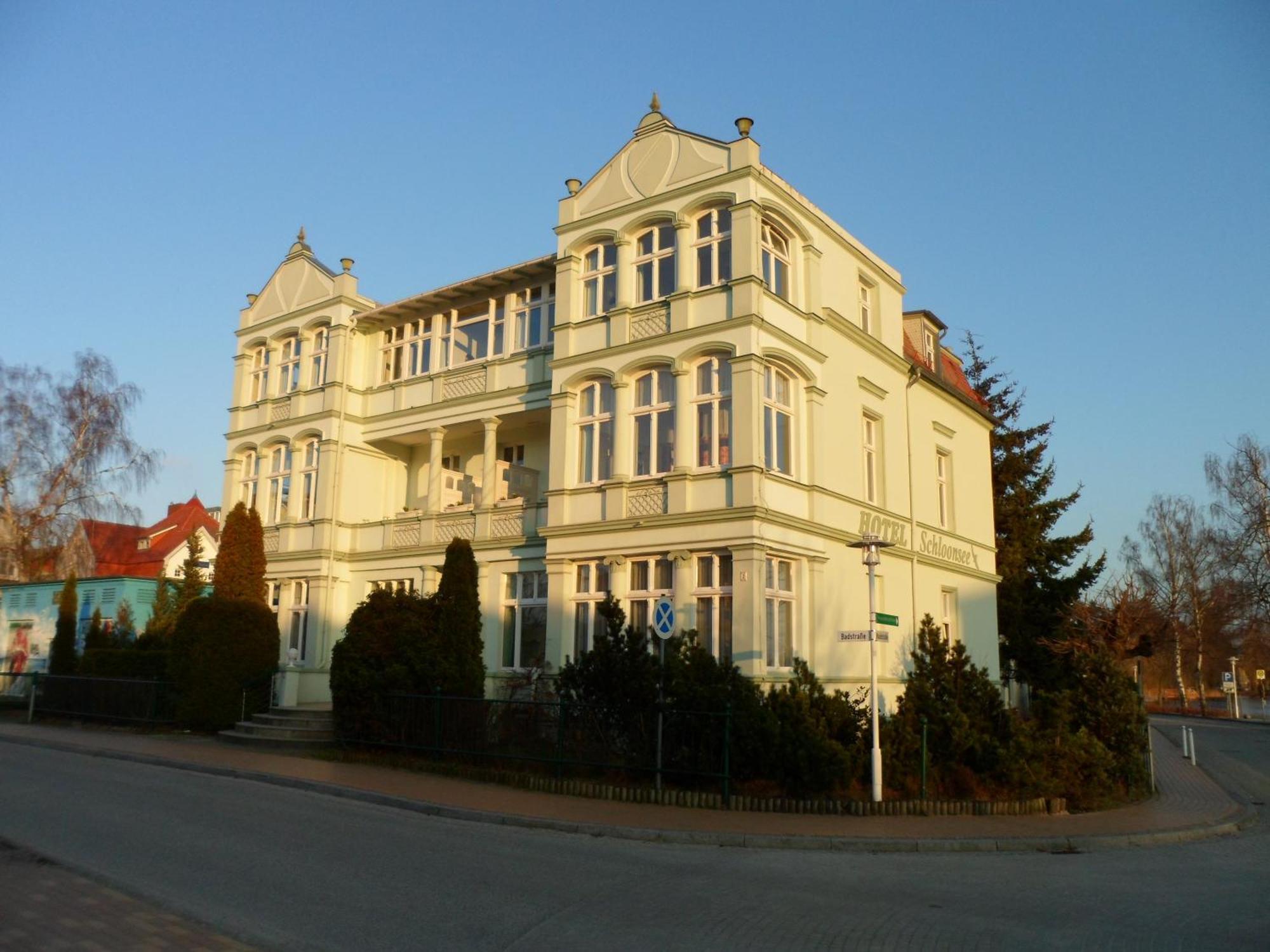 Hotel Schloonsee Garni Seebad Bansin Екстериор снимка